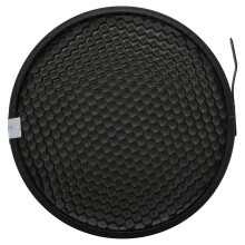 Fotostudio 16,8 cm 60 graders honungskakagaller för 7 tums standardreflektordiffusorlampskärmskål