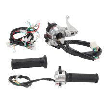 4pcs 22mm Engine Wiring Harness Kit Handle Control Switch Wiring Harness Replacement for MONKEY Z50 50cc Z50 Z50 STYLE REPLICA