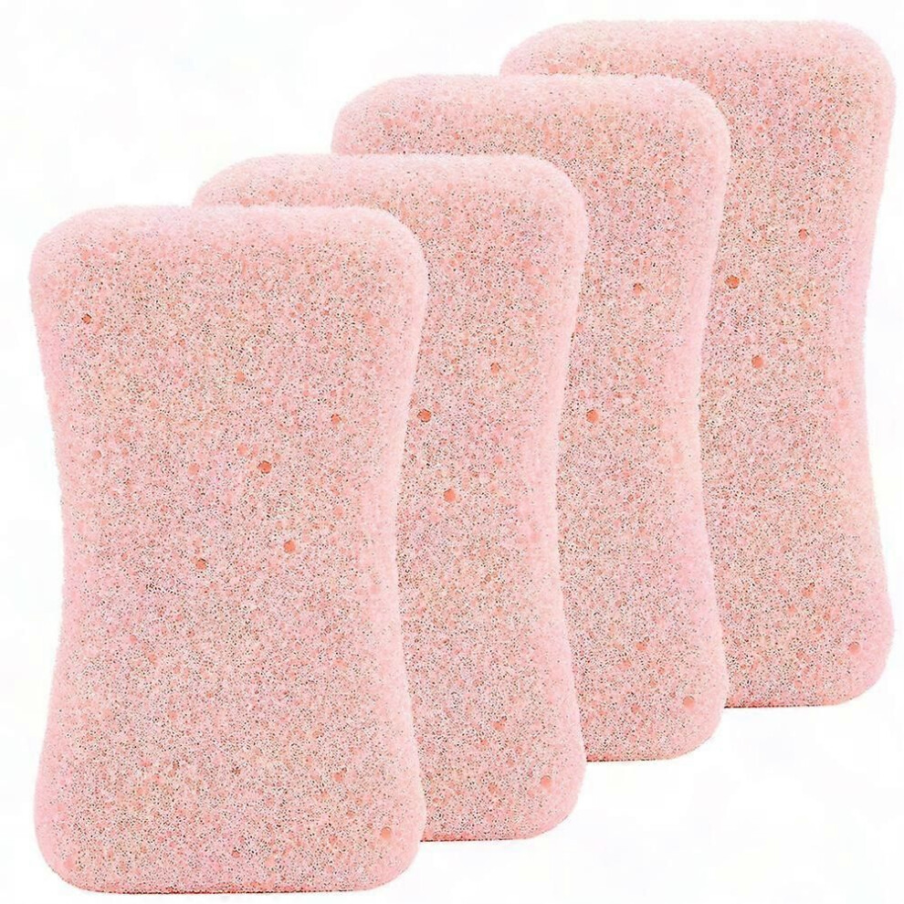 Pink Foot Care Pumice Stone - Exfoliating Callus Remover, Pedicure Tool For Hard Skin, Foot Scrubber File