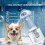 Pet Shower Gel Foaming Machine Bubble Machine Dog Cat Bath 2