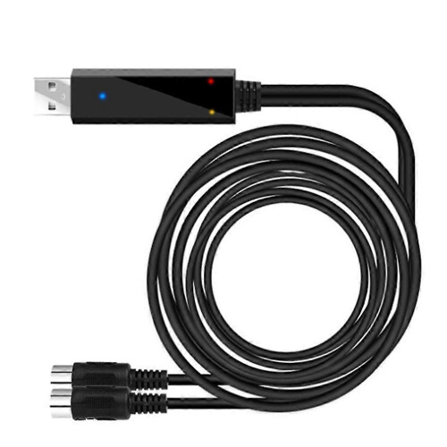 Μετατροπέας καλωδίου USB MIDI για υπολογιστή σε πληκτρολόγιο πιάνου στο Studio 6.5Ft 1