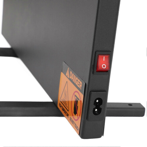 Θερμαντήρας Κοτέτσιου, Μαύρος, 150W, Χειροκίνητος Έλεγχος, 1