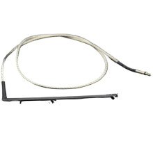 4 String Piezo Pickup 7.1cm Undersaddle Transducer for Acoustic or Bass Guitar, Clear Tone DIY Upgrade