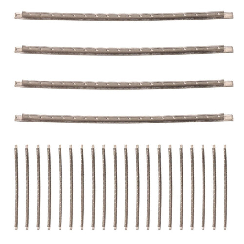 24 τεμάχια σύρμα ταστιέρας κιθάρας για Fender ST Stratocaster ταστιέρα 2.2mm 2