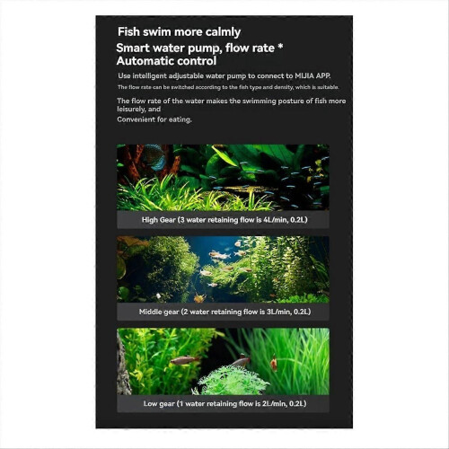 Συμβατό με την αντλία νερού Smart Fish Tank, μοντέλο -M100 2