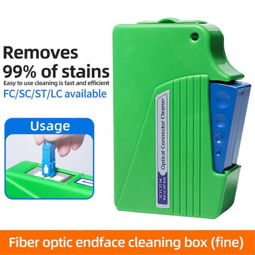 Καθαριστικό κασέτας οπτικών ινών EndFace Cleaner Κουτί καθαρισμού προσώπου EndFace 1
