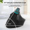 Mouse verticale RGB, mouse wireless 2.4G, mouse Bluetooth dual mode, mouse ergonomico, mouse ricaricabile, 2