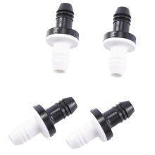 4 Szt. 3/8 Cala 10 Mm Inline Abs Jednokierunkowy ZawóR Zwrotny Wody do Paliwa Gazowego CiekłEgo Powietrza