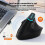 Mouse verticale RGB, mouse wireless 2.4G, mouse Bluetooth dual mode, mouse ergonomico, mouse ricaricabile, 3