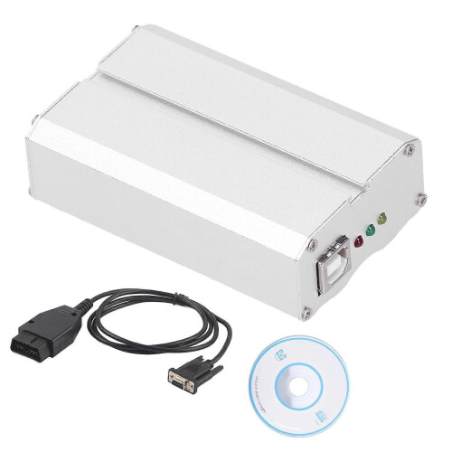 ECU Chip Tuning Tool Kit, Chip Tuning Flasher Disk, OBD Cable, Metal Box, Auto Diagnostic