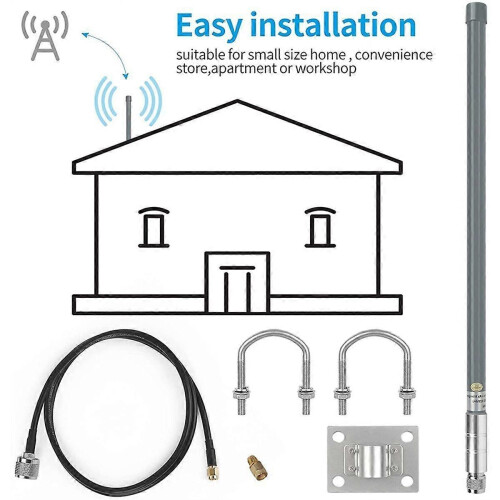 12dBi 868MHz 915MHz Βελτιστοποιημένο συντονισμένο για ήλιο για κε 2