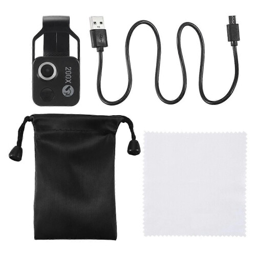 Magnification Microscope Lens for Ios Android All Smartphones,White 1