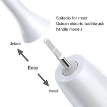 10PCS Replacement Brush Heads for Electric Toothbrush, A