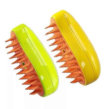 2024 Cat Steam Brush for Hair Cleaning, 3-in-1 Self-Cleaning Steamy Cat Grooming Brush for Cats