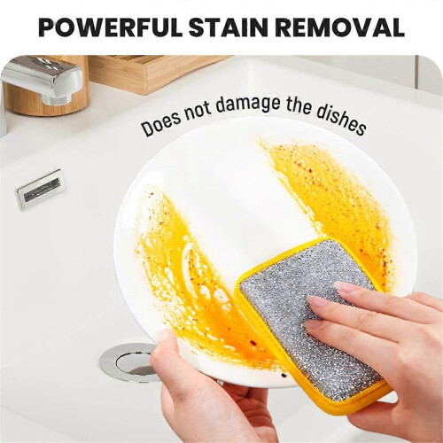 Washing Up Sponge, Double Sided Kitchen Dishcloth 2