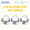 3Pcs Guitar Metal Top Hat Tone Tuning Knobs For Chrome 4