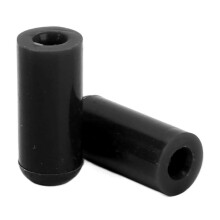 10 Stück universelle 4-mm-Silikon-Verschlusskappen für Ansaug-Vakuumschlauch, hitzebeständig, für BOV-Rohrleitungen, rot