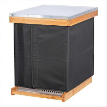 Winter Bee Hive Wrap for 8 and 10 Frame Beehives, Oxford Cloth Adjustable Beehive Wrap, Waterproof,