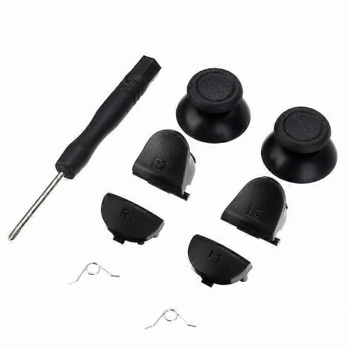 PS4 Controller Thumb Sticks L1 R1 L2 R2 Trigger Buttons Repair Kit Replacement Tool