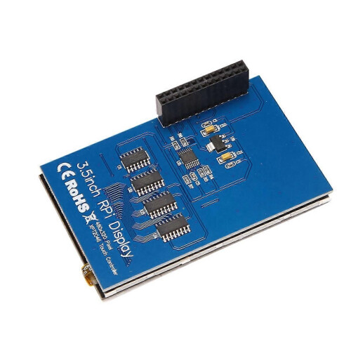 Modulo display LCD TFT touchscreen da 3,5 pollici (2 pezzi) compatibile con Raspberry Pi 2 B e Raspberry 1