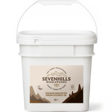 Sevenhills Wholefoods 5L Organic Extra Virgin Raw Coconut Oil (Cold-Pressed) for Cooking, Baking, Skin Moisturiser, Hair Conditioner, Recyclable Plast