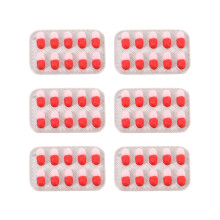 6Pcs Multi Plastic Dollhouse Medicine Props Realistic Miniature Pills