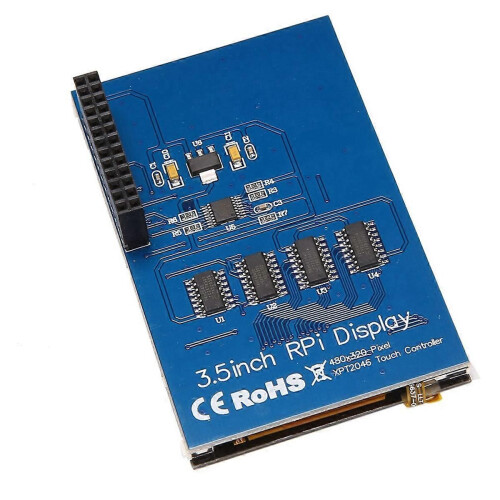 Modulo display LCD TFT touchscreen da 3,5 pollici (2 pezzi) compatibile con Raspberry Pi 2 B e Raspberry 2