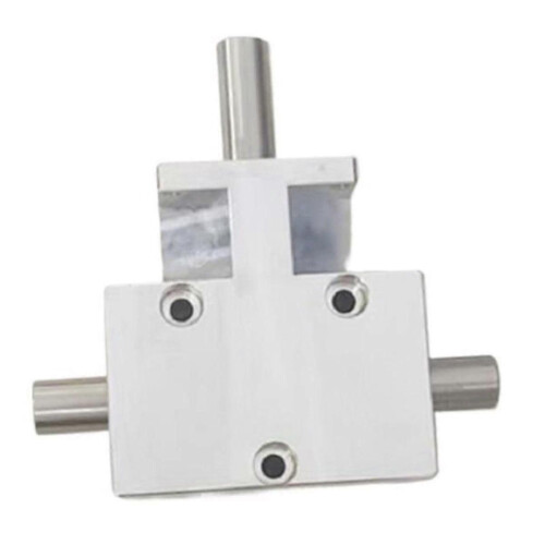 1:1 Helical Bevel Gear Shaft 12mm Codirectional Double Output Shaft 90 Degree Differential