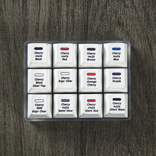 Cherry MX2A Key Switch Tester 12-Key Mechanical Keyboard Sampler Switch Testing Tool for Mechanical Keyboard 1