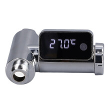 G1/2 Wasserhahn-Thermometer mit LED-Anzeige, Duschthermometer, Wassertemperaturanzeige für Kinder und