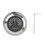 22-25mm Motorcycle Handlebar Thermometer Clock Temperature Gauge Accessory Black 1