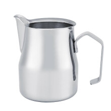 Brocca per caffè in acciaio inox, ideale per montare il latte e preparare caffè espresso in stile latte