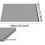 Silicone Coffee Mat with Detachable Dish Drying Mat Easy Clean Black 1