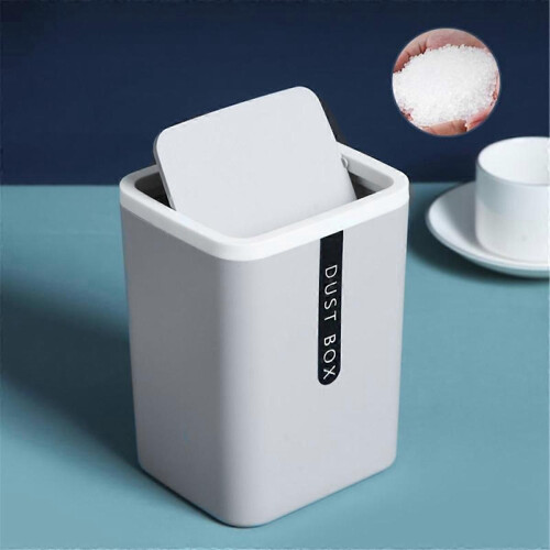 Mini Small Waste Bin Desktop Garbage Basket Home 2