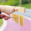 Handheld 8 Note Chime with Mallet for Ornament Professional Stage Wind Chimes Musical Percussion Instruments Gold 4