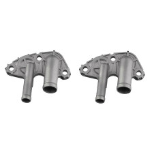 2 pezzi Connettore tubo PCV in lega di zinco Connettore separatore acqua-olio 11821AA660 compatibile
