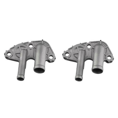 2PCS Σύνδεσμος σωλήνα PCV από κράμα ψευδαργύρου Σύνδεσμος δ
