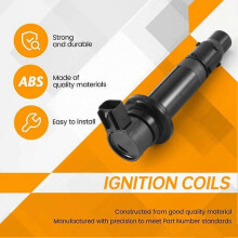 5Pcs Ignition Coils for Yamaha MT-07 YZF R6 R6S R1 FZ1 FZS1 FZ8 V-MAX F6T558, 5PW-82310-00-00, 5SL-82310-00-00