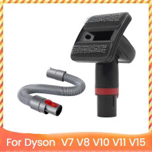 Tubo extensor de cepillo para aspiradora de pelo de perro compatible con accesorios de aspiradora V7,