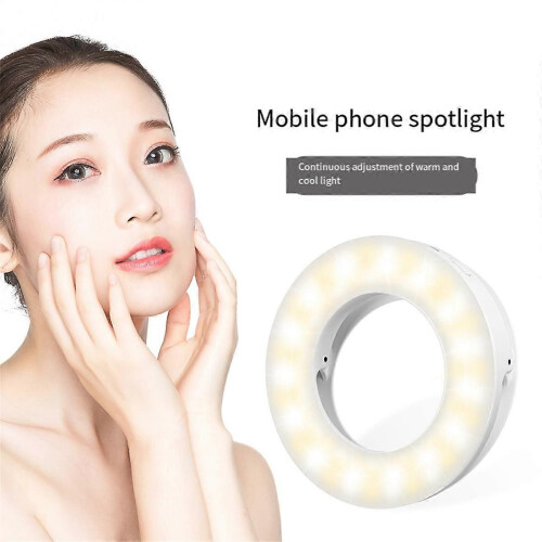 Μίνι κλιπ LED για κινητό τηλέφωνο, Selfie Light 40 LED 3200K-6500K για κινη 2