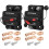 2 σετ διακόπτης 40 Amp 12V - 48V, διακόπτης 12 Volt DC 40A αδιάβροχος με χειροκίνητη επαναφορά 1
