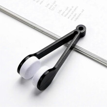 New Double-Sided Glasses Brush, Soft Microfiber Glasses Cleaner, Glasses Cleaning Brush, Wiping Tool