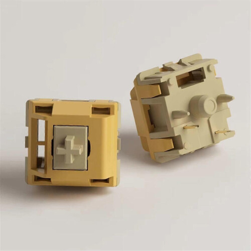 45 τεμάχια Bittersweet Switch 5 ακίδων 48gf Mute Thocky Tactile Switch για μηχανι 2