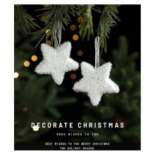 Christmas Tree Decorations White Foam Christmas Tree Ornaments Hanging Ornaments Home Decoration New Year Gift