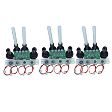 3X Four-Spray Humidifier Module Humidifier Control Board Atomizer Driver Board Four-Spray Humidifier Module,Set C