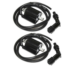 33410-38B00 2 Pcs Front and Rear Ignition Coils Compatible for Vs1400Glp Vs-1400Glp Intruder 1400 19