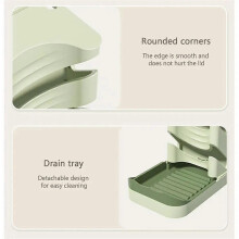 Pot Lid Organizer for Cabinet 3-Tier Multi-Functional Pot Cover Khaki