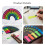 20Sheets Multi-Color Pet Arrow Flag Tabs Self Adhesive Writable Notes 5