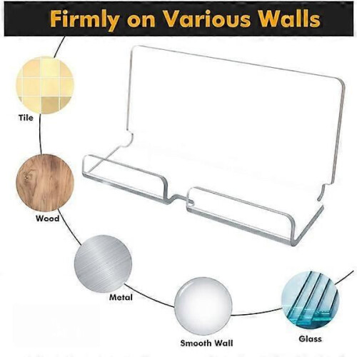 Tablet Wall Mount Stand Phone Holder Adjustable Viewing Angle Mobile Phone Bracket for E-Reader 2