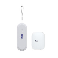 Mini czujnik temperatury i wilgotności WiFi do użytku wewnątrz i na zewnątrz, pilot zdalnego sterowania,